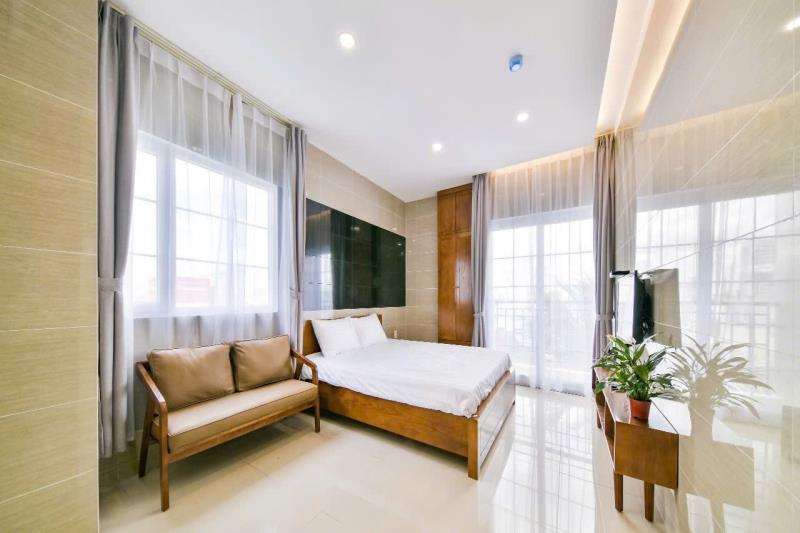 Cho thuê căn hộ cao cấp, full nội thất, ban công – phan xích long, phú nhuận tiện đi q1 & q3, gần ufm