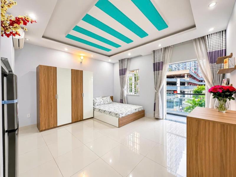 Căn hộ full nội thất có ban công đẹp phú thuận quận 7