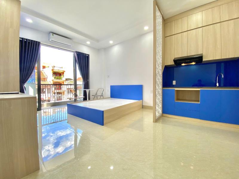 Cho thuê căn hộ full nội thất, ban công rộng – xô viết nghệ tĩnh, bình thạnh | gần ftu2, uth, hutech - Ảnh 2