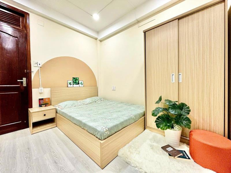 Studio đẹp, full nội thất, gần cầu tân thuận, qua quận 4 quận 1 chỉ vài phút, nhà xe, ra vào vân tay - Ảnh 3