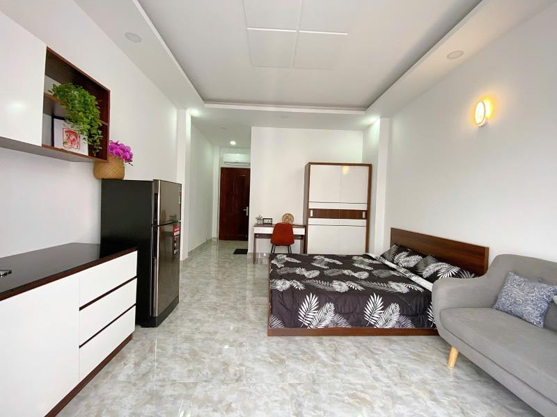 Cho thuê căn hộ studio - full nội thất -bancon thoáng - 45m2 nguyễn thượng hiền- bình thạnh - Ảnh 2