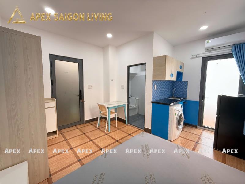 Cho thuê căn hộ studio ban công & máy giặt riêng | 36 nguyễn gia trí (d2), bình thạnh  - Ảnh 4