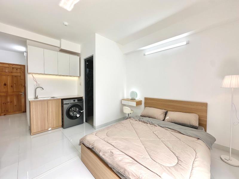 Phòng 35m2 sân vườn chill máy giặt riêng ngay hàng xanh- xô viết nghệ tĩnh, bình thạnh