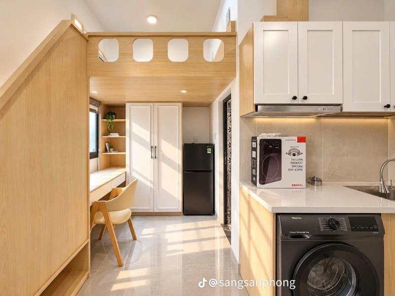 Khai trương duplex 25m2 - cửa sổ trời | ngay khu k300 - nhà ga t3 cộng hòa - hoàng hoa thám - công viên hoàng văn thụ - Ảnh 4