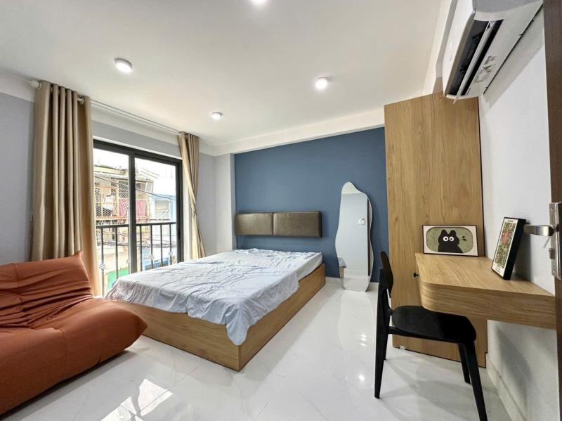 Cho thuê căn hộ 2 phòng ngủ tại bình thạnh ban công - giặt riêng, gần phạm văn đồng, tiện di chuyển qua sân bay, trung tâm bình thạnh - Ảnh 2