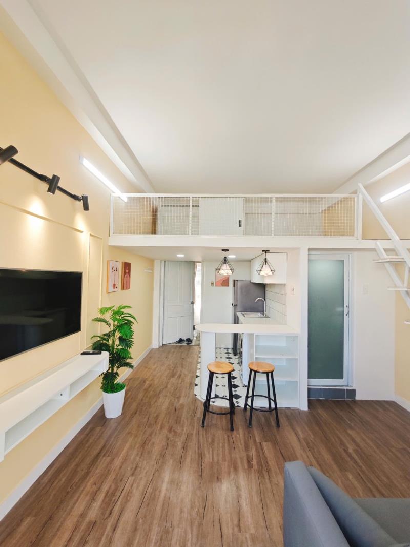 🏡 Căn hộ có gác máy giặt riêng cửa sổ thoáng – bùi đình túy, quận bình thạnh gần quận 1, landmark 81