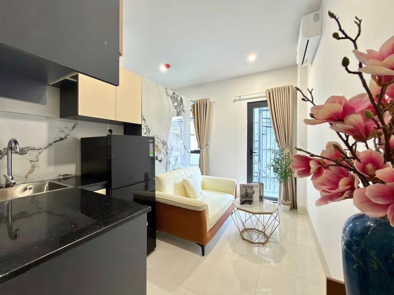 Studio full nội thất cửa sổ siêu thoáng ngay nơ trang long tiện đi chu văn an, lê quang định, phan đăng lưu - Ảnh 2