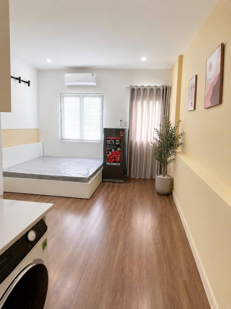 Cho thuê căn hộ mới 100% khu chợ bà chiểu bình thạnh - Ảnh 2