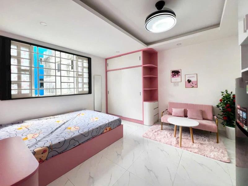 🌏🌏Lại một siêu phẩm nhà mới cho ae  studio 40m2 ngay quận 10  đầy đủ nội thất - máy giặt riêng - nhà mới 100%  không giới hạn người ở - giờ giấc tự do cửa phòng thẻ từ - ra vào vân tay   - Ảnh 3