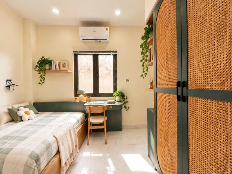 🏡 Căn hộ 1 phòng ngủ máy giặt riêng tách bếp - bình lợi, bình thạnh gần quận 1, sân bay - Ảnh 3