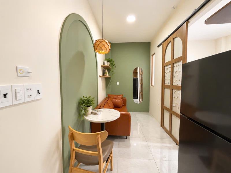 Căn hộ 1 phòng ngủ-cửa sổ thoáng - giáp quận 1 - máy giật riêng- bình lợi- bình thạnh - Ảnh 4