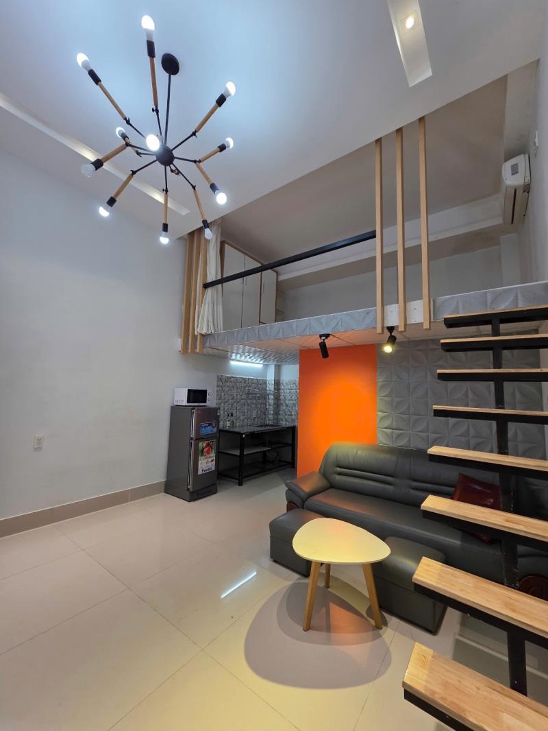 Phòng có gác đầy đủ tiện nghi , gần trục đường thoại ngọc hầu , âu cơ , luỹ bán bích , sát bên trường đại học văn hiến , công thương  - Ảnh 4