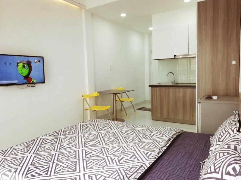 Cho thuê studio ban công lớn sư vạn hạnh quận 10 gần vạn hạnh mall full nội thất⁠ - Ảnh 3