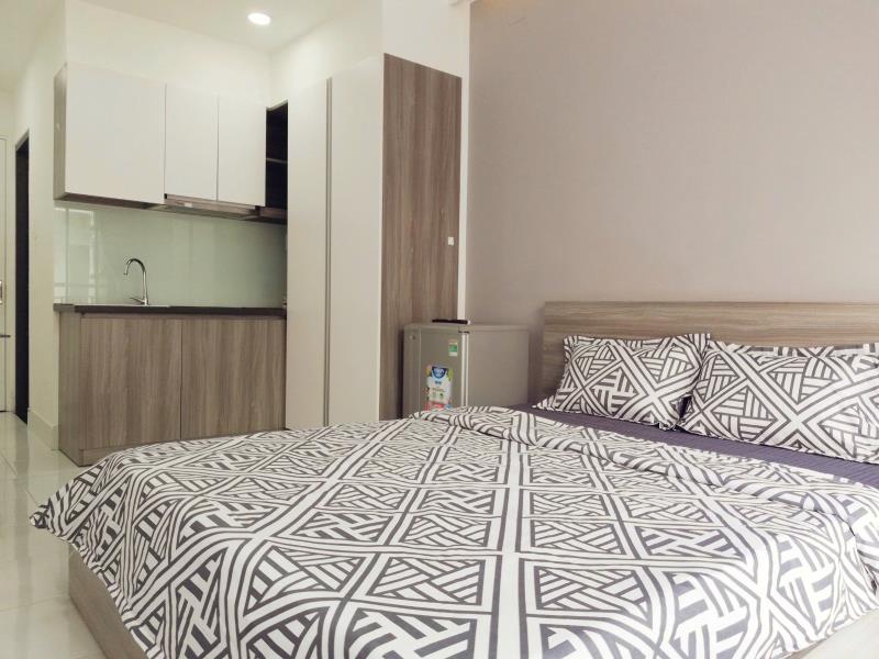 Cho thuê studio ban công lớn sư vạn hạnh quận 10 gần vạn hạnh mall full nội thất⁠ - Ảnh 4