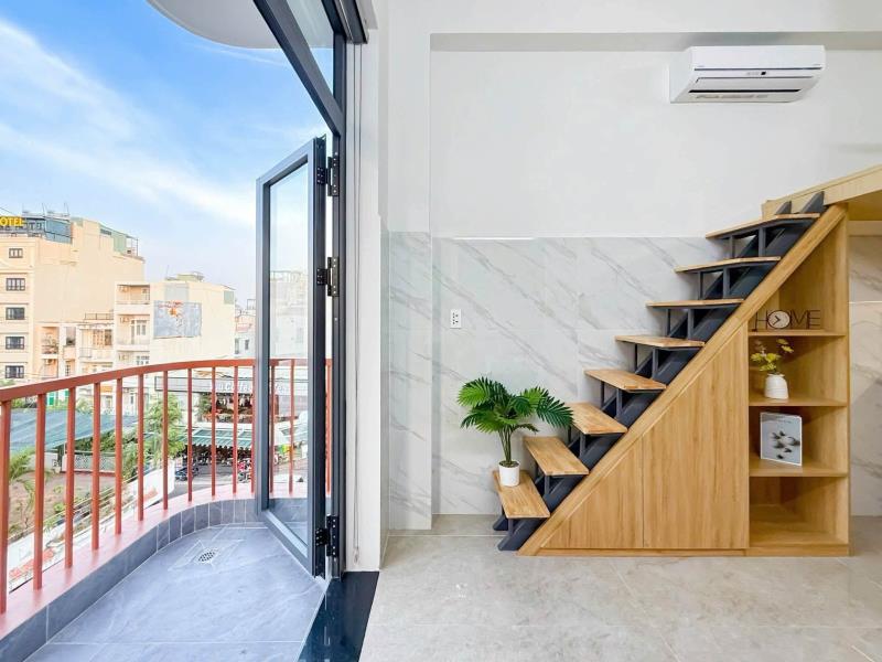 Cho thuê duplex full nội thất ban công tại hoa lan phú nhuận