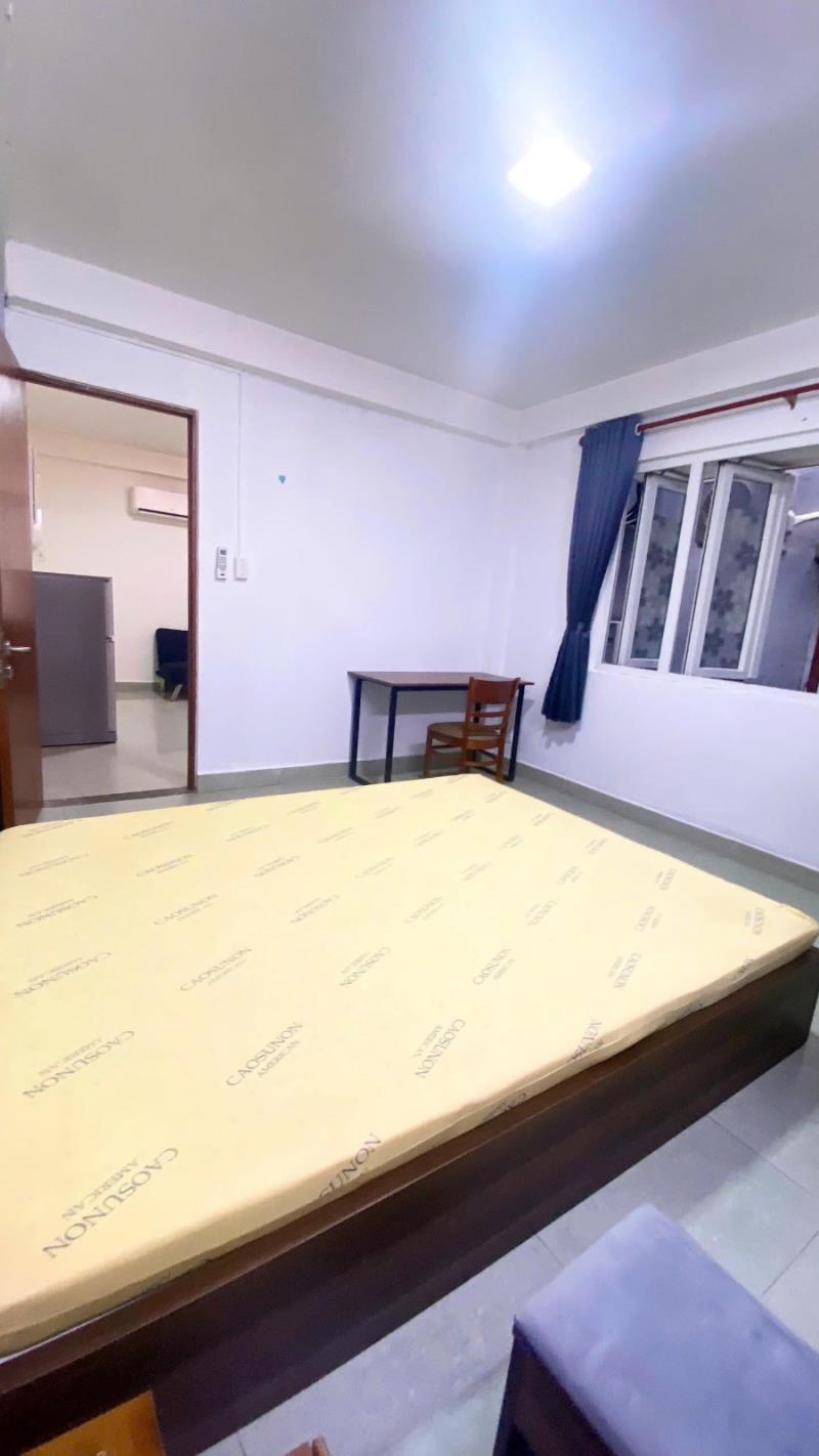 Cho thuê 1pn có cửa sổ tách bếp - có phòng khách riêng - gần cầu thị nghè - nguyễn hữu cảnh - quận 1