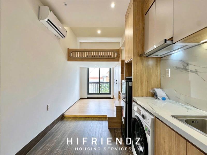 Cho thuê căn hộ duplex - full nội thất - ban công - cửa sổ trời | ngay ngã tư bảy hiền - Ảnh 2