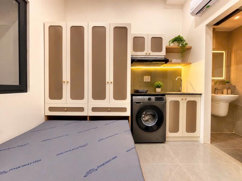 Căn hộ full nội thất máy giặt riêng mới 100% ngay trung tâm bình thạnh - Ảnh 4