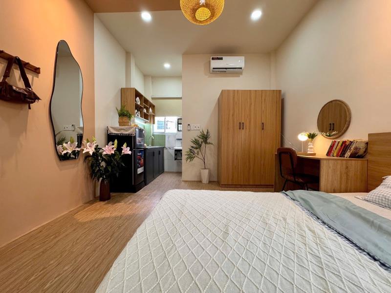 Cho thuê căn hộ 40m2 full nội thấy nằm gần lotte mart vivo city ufm tdtu rmit ntt quận 7 
