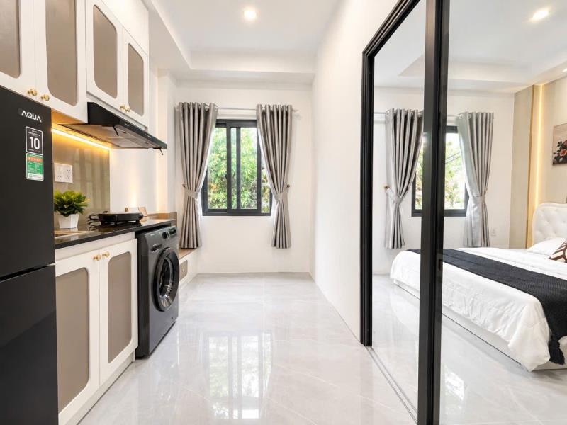 Căn hộ ban công full nội thất-38m2-ngay nguyễn xí, bình thạnh gần ung văn khiêm, điện biên phủ - Ảnh 4