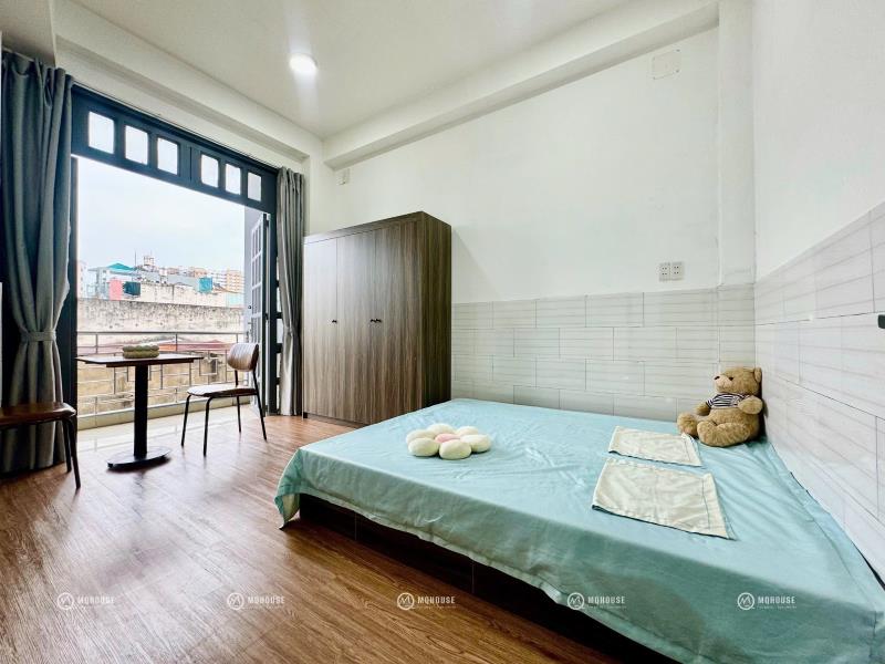Studio có ban công siêu thoáng , nằm ngay trên đường âu cơ gần thoại ngọc hầu , luỹ bán bích , gần đại học huit , vhu  - Ảnh 4