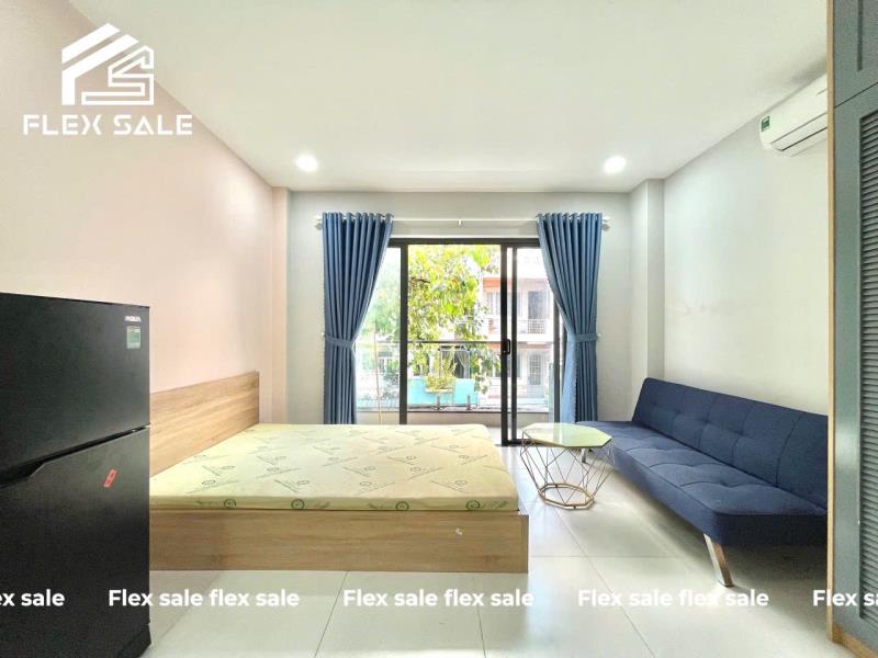 Căn hộ rộng có cửa sổ lớn full nội thất đường ung văn khiêm quận bình thạnh, gần hutech, ftu