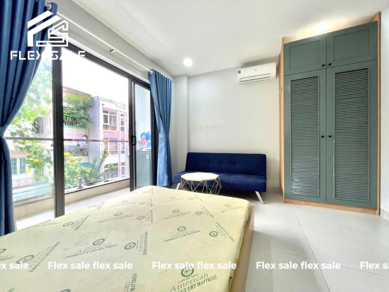 Căn hộ rộng có cửa sổ lớn full nội thất đường ung văn khiêm quận bình thạnh, gần hutech, ftu - Ảnh 2