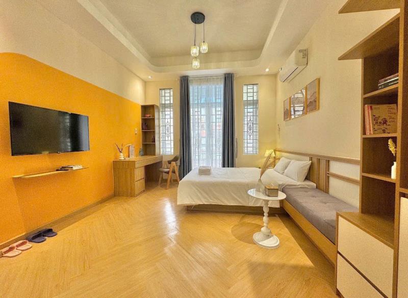 Cho thuê căn hộ tách bếp, ban công view sông siêu thoáng, máy giặt riêng – trường sa, phú nhuận | gần ngã tư phú nhuận, giáp quận 1, quận 3 - Ảnh 3