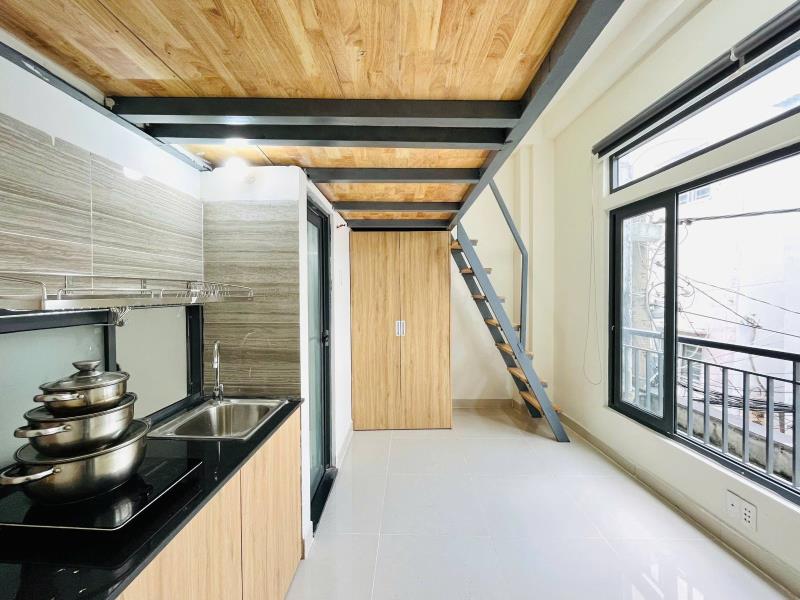 Duplex gác cao bancon thoáng full nội thất tại phan văn hân ngay cầu thị nghè gần thảo cầm viên - Ảnh 2