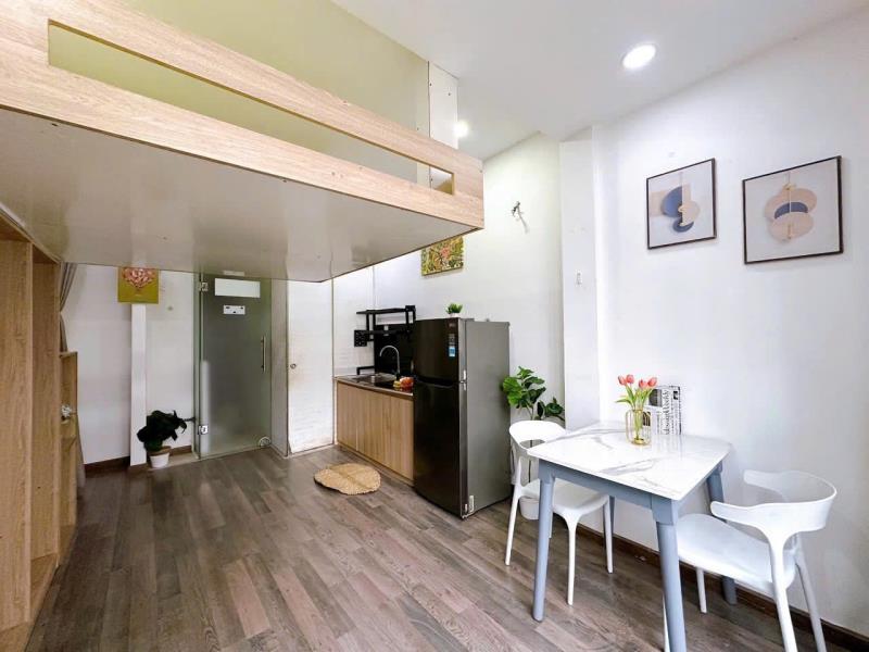 Cho thuê duplex full nội thất ban công tại hồ văn huê ngay ngã tư phú nhuận - Ảnh 4