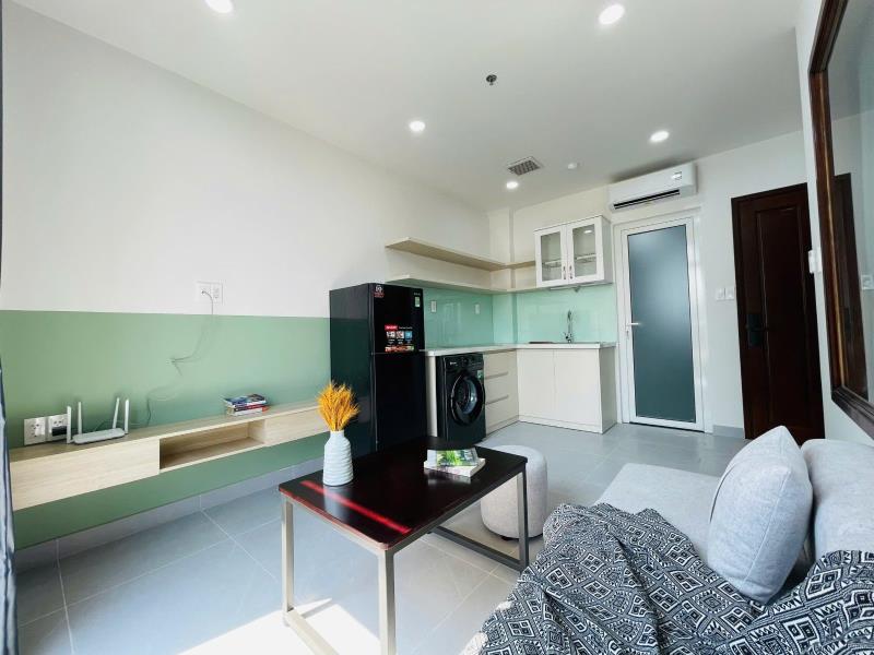 🔥 Hót hòn họt chdv cao cấp 1pn 50m² - full nội thất - lô gia siêu mát | trường sơn, tân bình ✈️🏡 🌿  - Ảnh 3