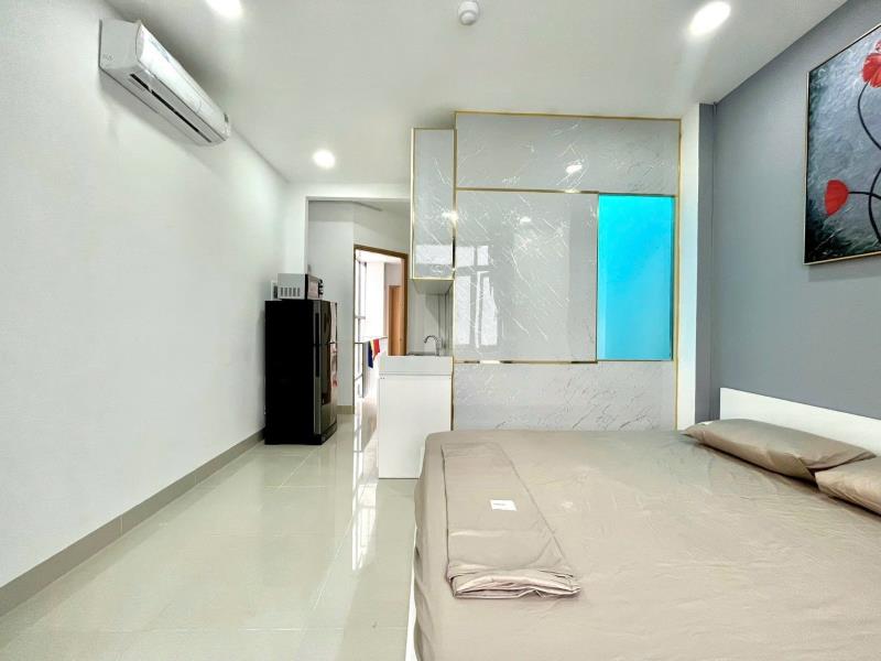 Studio - mặt tiền lê văn sỹ, cửa sổ lớn lấy ánh sáng trời, full nội thất - Ảnh 3