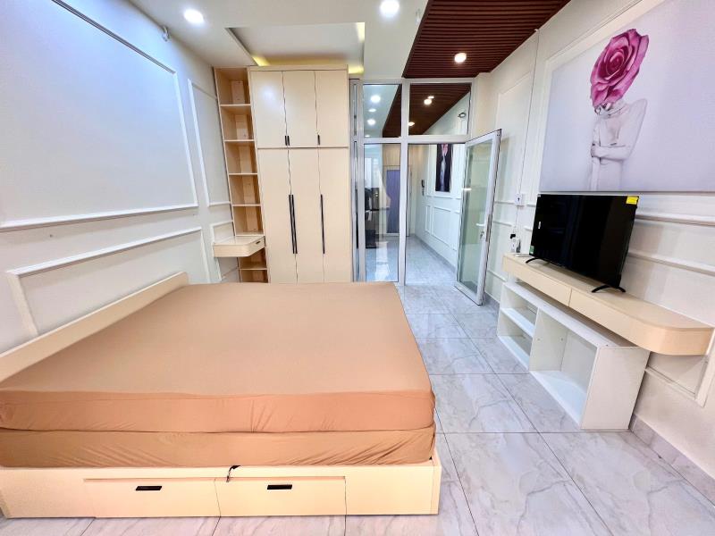 Cho thuê căn hộ 1 phòng ngủ, full nội thất, máy giặt riêng – nơ trang long, bình thạnh | gần chợ bà chiểu, phan xích long, quận 1 - Ảnh 3