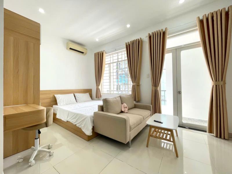 Cho thuê căn hộ có ban công và cửa sổ lớn full nội thất đường phan đăng lưu quận phú nhuận, sát q1, bình thạnh - Ảnh 2