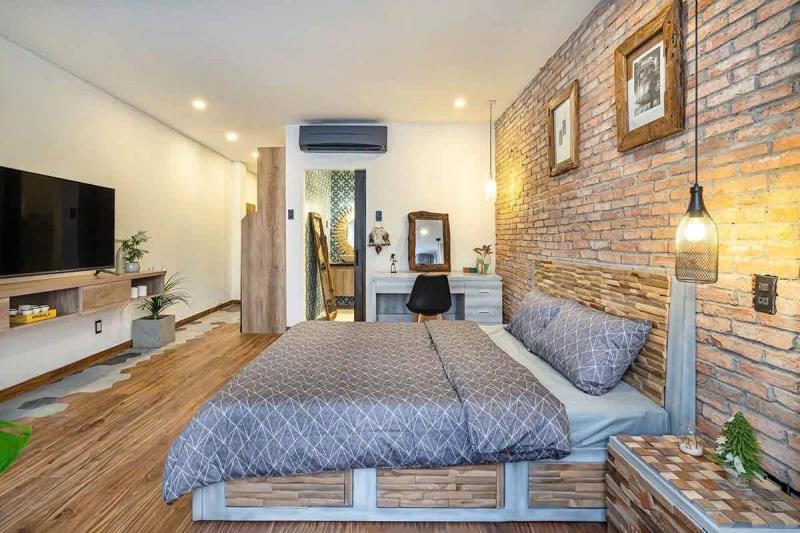 Căn hộ studio ban công full nội thất yên thế tân bình - gần san bay tân sơn nhất 35m2 - Ảnh 3