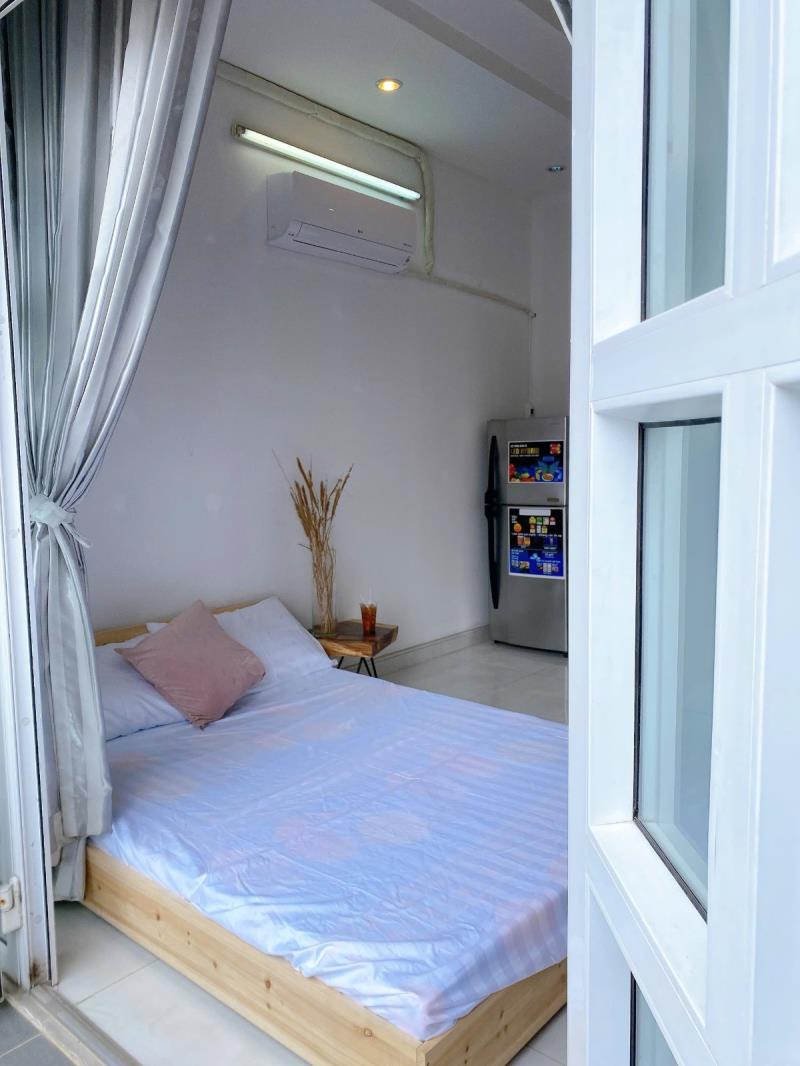 Cho thuê căn hộ 35m² có ban công – full nội thất – gần hàng xanh, hutech | nguyễn văn thương, bình thạnh - Ảnh 2