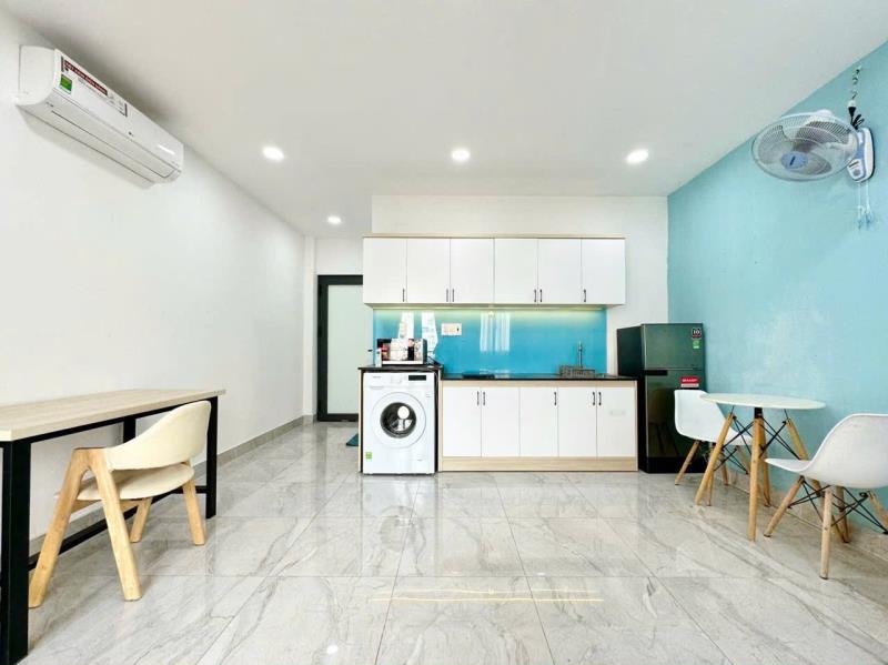 Căn hộ 45m2, ban công phú nhuận gần phan xích long, tiện đi q1, q3, bình thạnh_full nội thất, máy giặt riêng - Ảnh 4