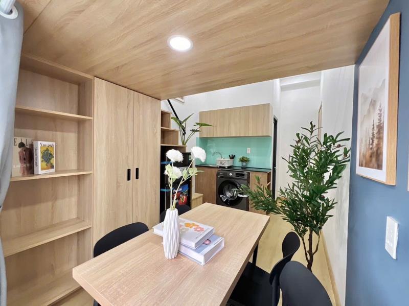 Duplex ban công 450 thống nhất – full nội thất