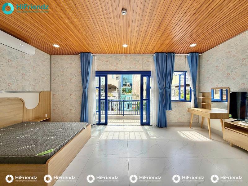 Cho thuê căn hộ studio ban công rộng rãi 40m2 | gần công viên gia định - phú nhuận - bình thạnh - Ảnh 3