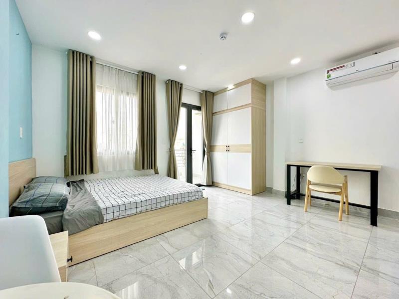 Cho thuê căn hộ 1 pn phan xích long - thích quảng đức  full nội thất ban công rộng rãi - tiện di chuyển q3 q1 bình thạnh - Ảnh 4