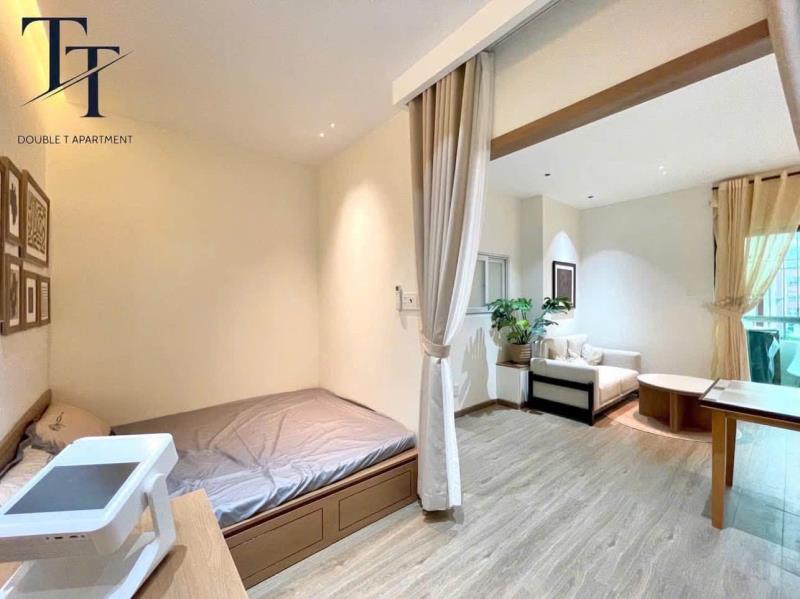 Căn hộ chung cư mỹ đức 2pn có ban công rộng thoáng full nội thất bình thạnh, sát q1 ngã tư hàng xanh - Ảnh 3