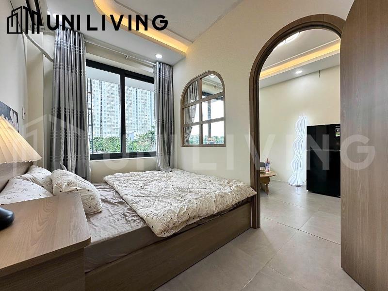 Căn hộ dạng studio , tách bếp ,có cửa sổ đón nắng thuận tiện đi làm đi học , - Ảnh 2