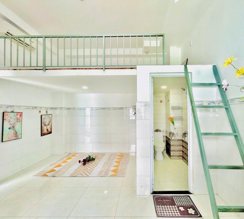 Phòng trọ duplex cửa sổ trời, nội thất cơ bản, khu vực tân phú, gần đại học văn hiến, cồn thương - Ảnh 3