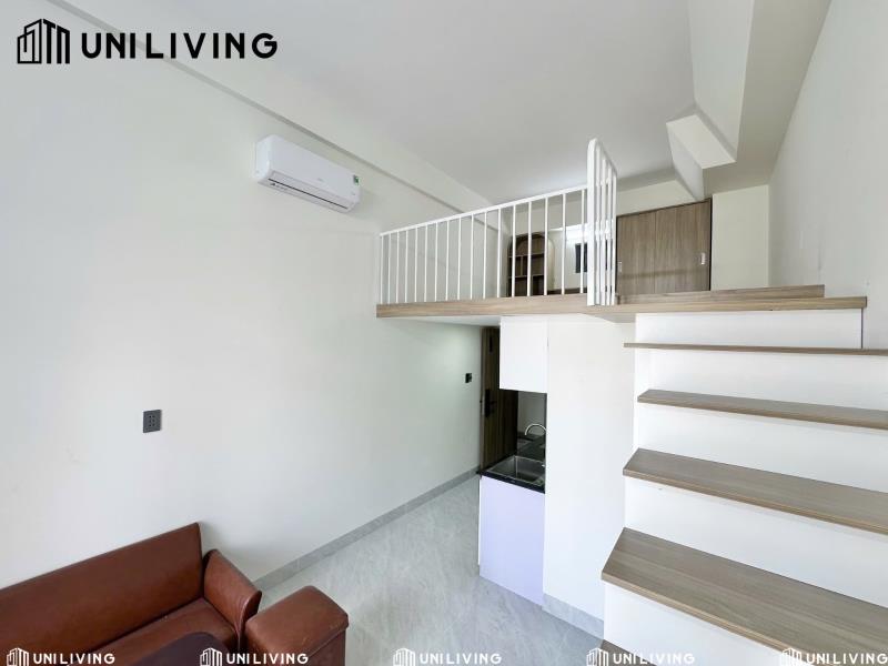 Cho thuê duplex ban công 30m2 đường chu văn an gần học viện cán bộ - Ảnh 4