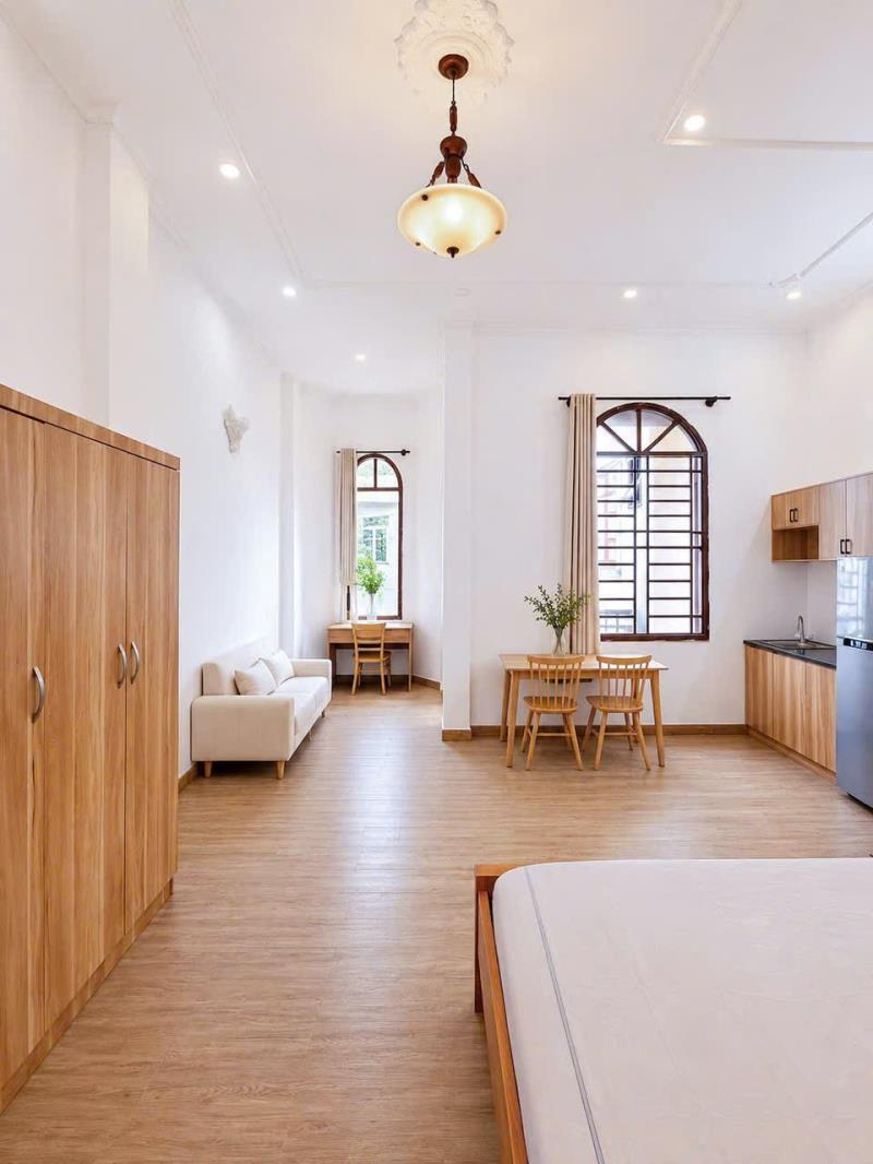 Cho thuê căn hộ studio ban công rộng rãi 40m2 | gần công viên gia định - phú nhuận - bình thạnh - Ảnh 4