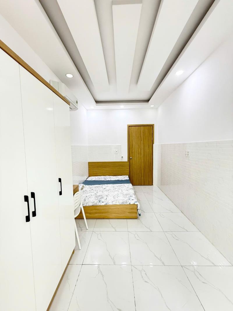 Căn hộ 1 phòng ngủ, tách bếp, ban công siêu thoáng, full nội thất tại vũ tùng, bình thạnh, sát chợ bà chiểu & giáp quận 1 - Ảnh 4