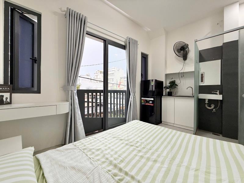 Cho thuê căn hộ phú nhuận - 35m² - có ban công – full nội thất – gần phan xích long, giáp quận 1 - Ảnh 2