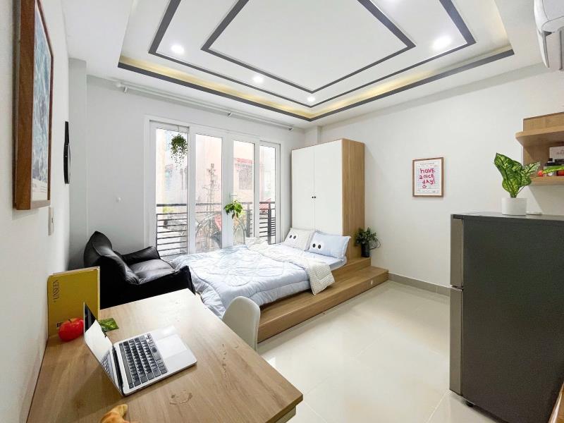 Phan đăng lưu, bình thạnh | cửa sổ trời siêu rộng – full nội thất ✨