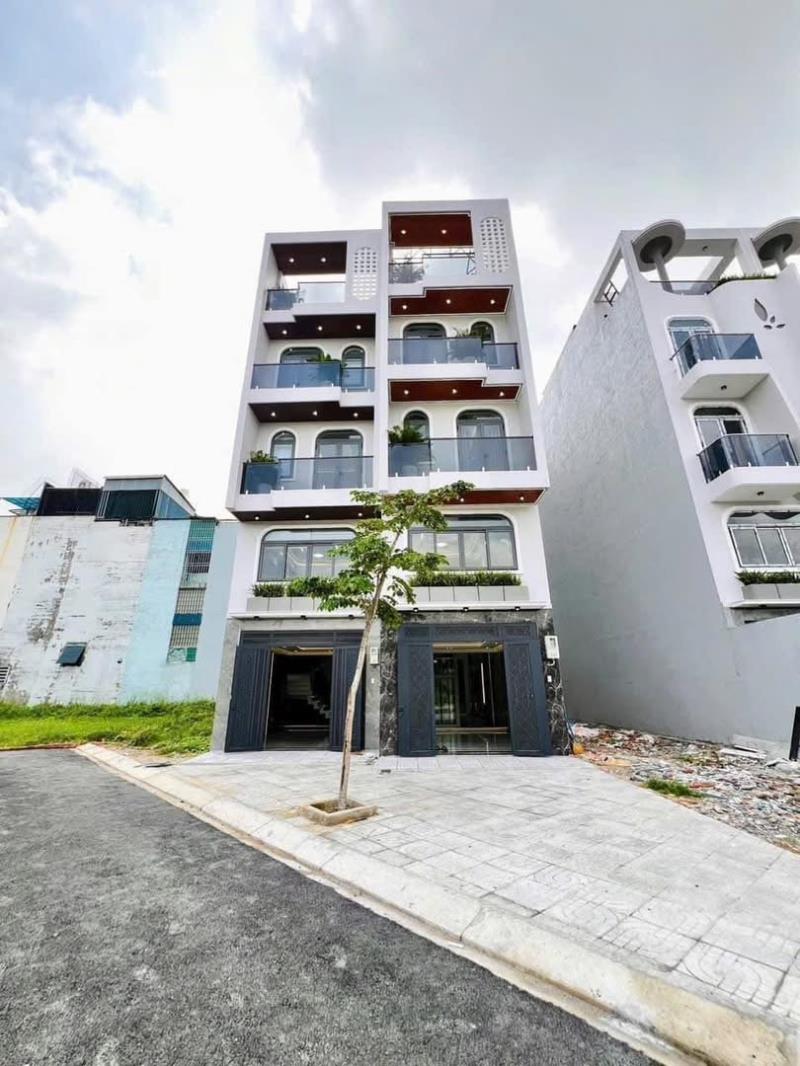 Hạ 400 triệu – nhà phố xây mới 5 tầng thang máy – sân đậu 2 ô tô – từ 6,38 tỷ