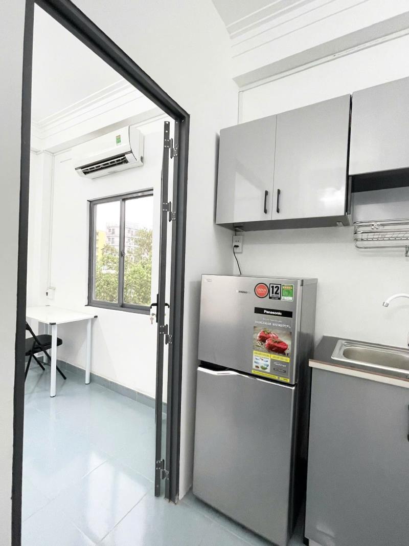 Căn hộ 1 phòng ngủ – có máy giặt riêng – cửa sổ trời thoáng – võ oanh, bình thạnh – gần đại học ngoại thương, thảo điền, quận 1 - Ảnh 4
